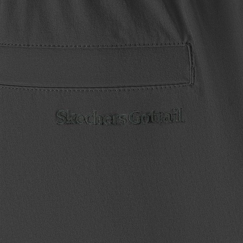 Skechers Outdoor Series Comfortable Fashion Solid Color Versatile Casual Pants Men bottoms Carbon-Black P225M166-0018