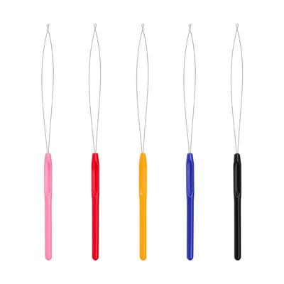 Herramienta enhebradora multiusos para pistolas tufting, extensiones de cabello, punto de cruz y abalorios