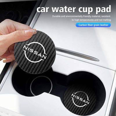 Car Coaster Water Cup Bottle Holder Anti-slip Mat Accessories For J11 J10 Teana J31 Maxima Juke Cube Murano Skyline