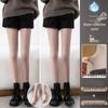 Waterlight High Waist Fleece-Lined Nude Stockings for Women - Thick, Natural Flesh Color Pantyhose for Spring, Autumn, Winter