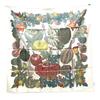 HERMES CITROUILLES & COLOQU IN TES Pumpkin and colocynth Carre90 Scarf Unused