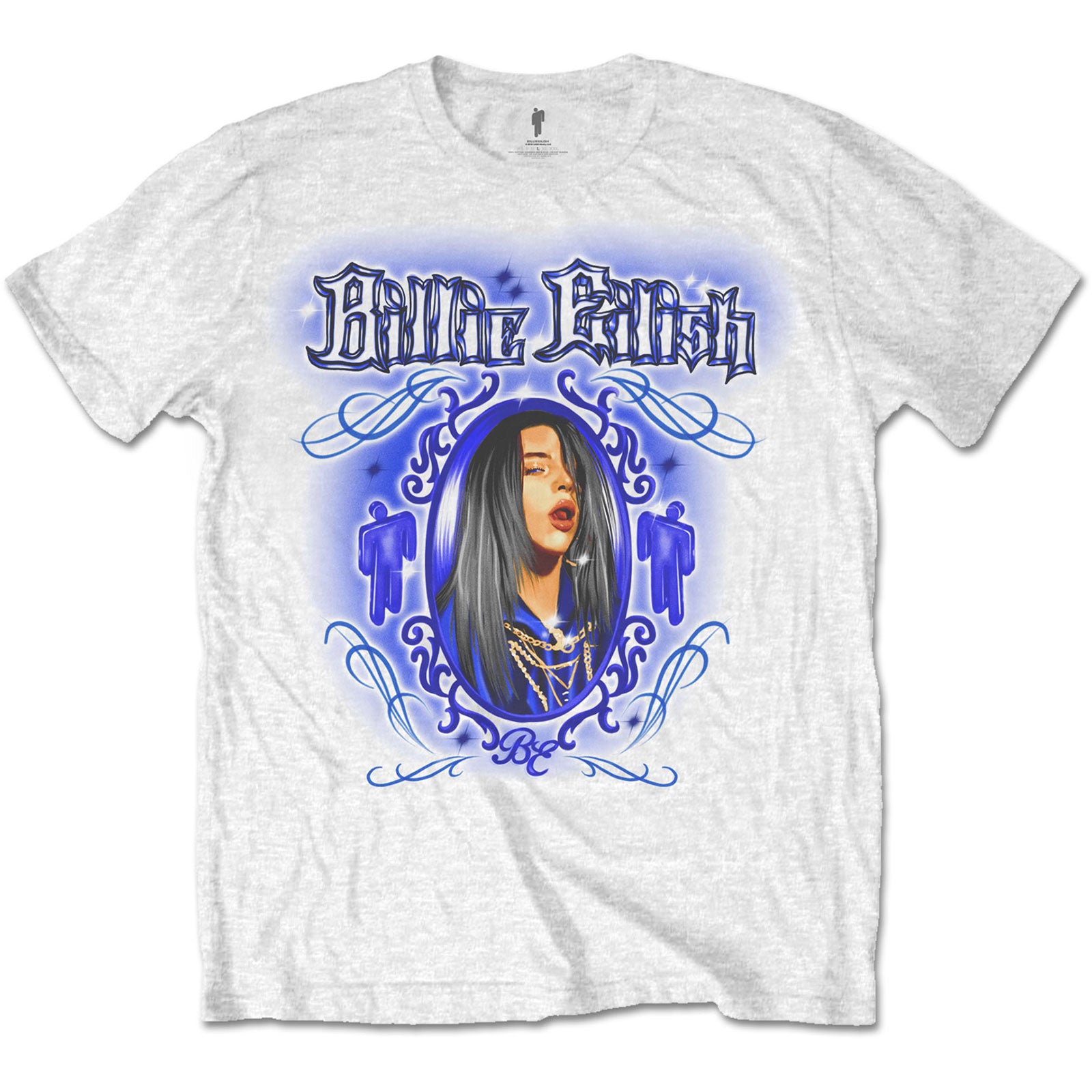 Billie Eilish TShirt Airbrush OFFICIAL NEW XL
