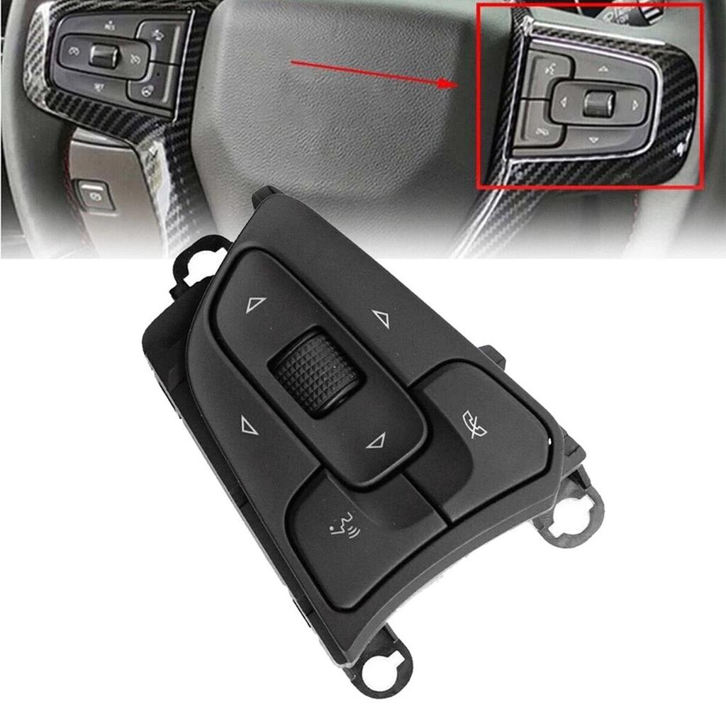Steering Wheel Control Button for Sierra 2500 3500 2020 13528612 13535355 Replacement Audio Volume Control Switch Black