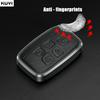 Leather Car Metal Key Case Cover For Land Rover Range Rover Sport Evoque Freelander For Jaguar Xf Xj Xe Xjl Xf Shell Accessories