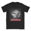 Harajuku T-Shirt Ibuprofen Funny Cat Meme Unhinged Cringe T-Shirts Novelty Tee Shirt for Mens Summer Y2K Short Sleeve Clothing