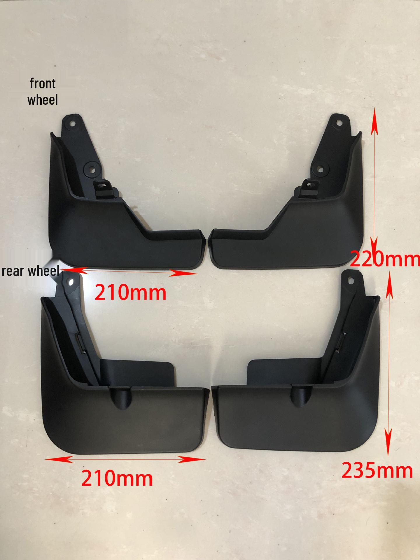 

Sihao X8 Car Mudguards: Durable Soft Rubber Tire Accessories to Prevent Mud Splashing