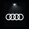 For Audi S662Pcs Led Car Door Logo Projector Welcome Light Emblems For Audi A3 A6 Q3 B5 B6 B7 B8 B9 Q7 8P 8V 8L A5 A4 4F A1 A7 A8