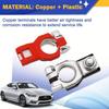 Universal Battery Terminals Top Post Quick Release Connector Battery Terminal  Automotive