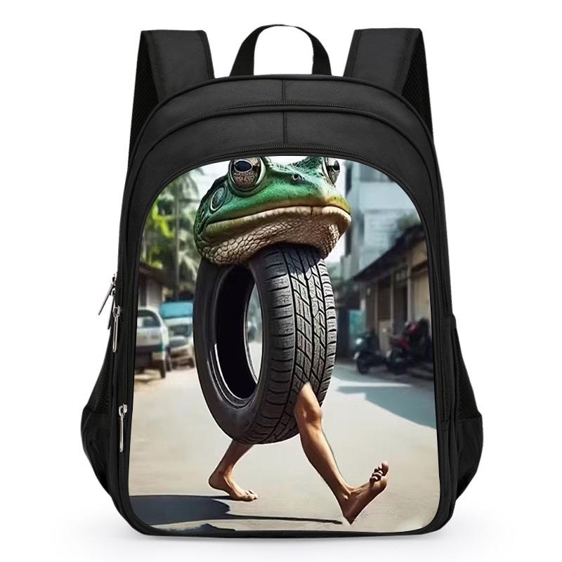 Drewniany Patyczak Plecak AI dla Chłopców, Klasy 1-3