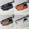 1pc Car Visor Sunglass Holder, Magnetic Clip for Glasses & Tickets, Universal Fit for Auto Sun Visor, Interior Organizer