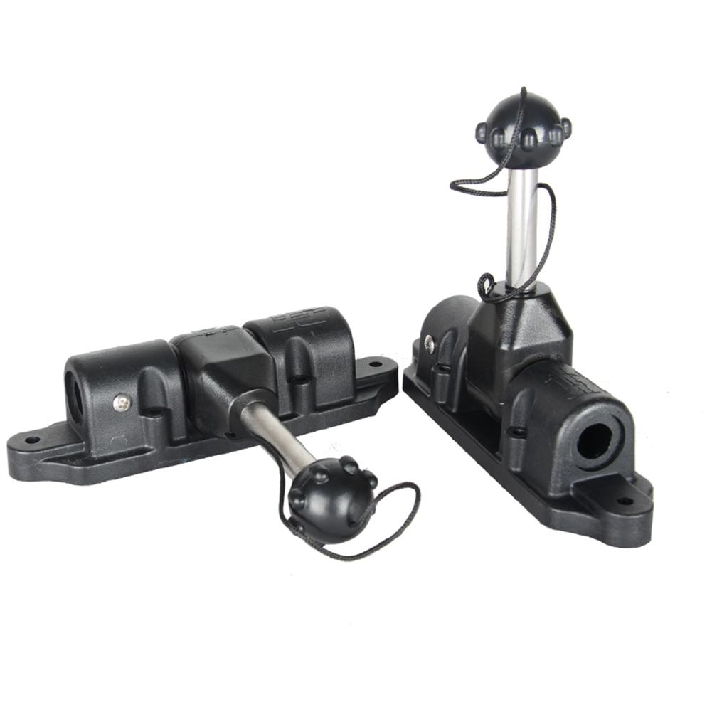 2Pcs/set Universal Paddle  Mount Paddle Bracket Holder Support Stent Lock For Marine Fishing Boat Accessory