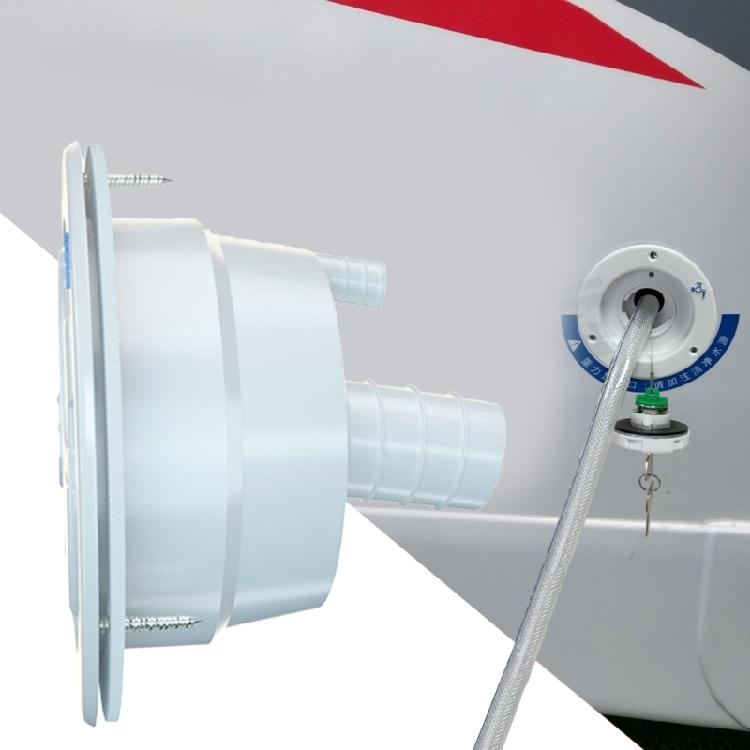 Fahrzeug-Wasserzubehör Effizienter Einlass mit Verriegelungssystem Kunststoff-Wassereinlass