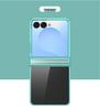 Samsung Z Flip Ultra-Thin Transparent Electroplated Drop-Proof Case Set for Models 7/6/5/4/3