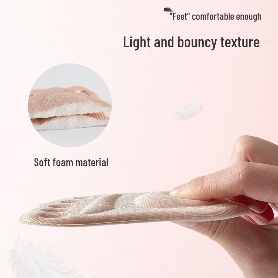 Women's Anti-Pain Super Soft Forefoot Pads for High Heels - Non-Slip, Half-Size Insoles