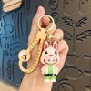 Cartoon Cute Labubu Coin Purse & Keychain Card Holder – Children's Gift & Earphone Bag