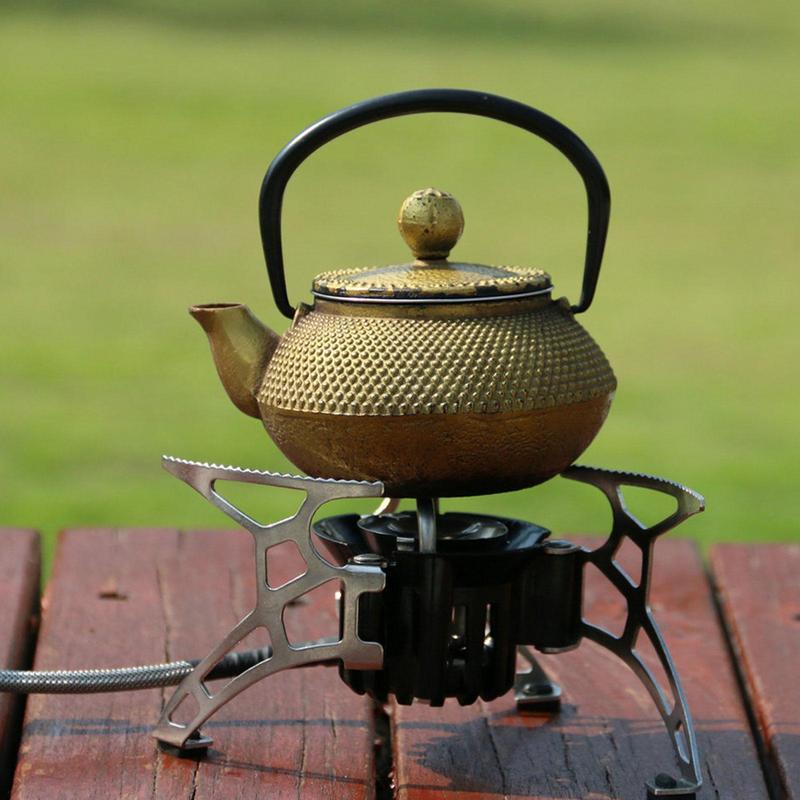 

Outdoor Burner Stove Folding Anti-skid Burner Stove Energy Saving Stove Multipurpose Camping Accessories For Picnic Cooking france