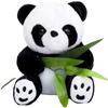 Panda Hugs Bamboo Doll Plush Toys and E-commerce Dolls and Rag Dolls National Treasure Pendants