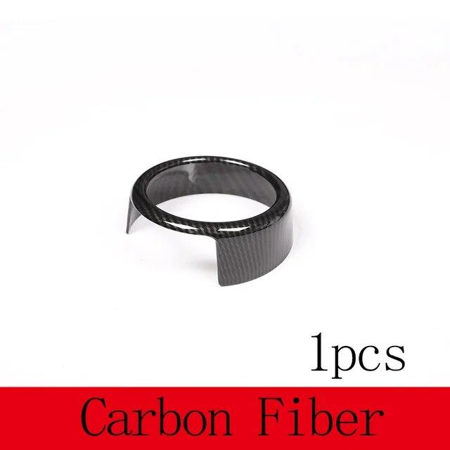 For Alfa Romeo Giulia Stelvio 2017 2018    2022 ABS Carbon Fiber/Red/Black Front Grill Decoration Frame Accessories