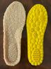 Unisex Cashmere Wool Winter Insoles: Breathable, Anti-Slip, Sweat-Absorbing, Deodorizing