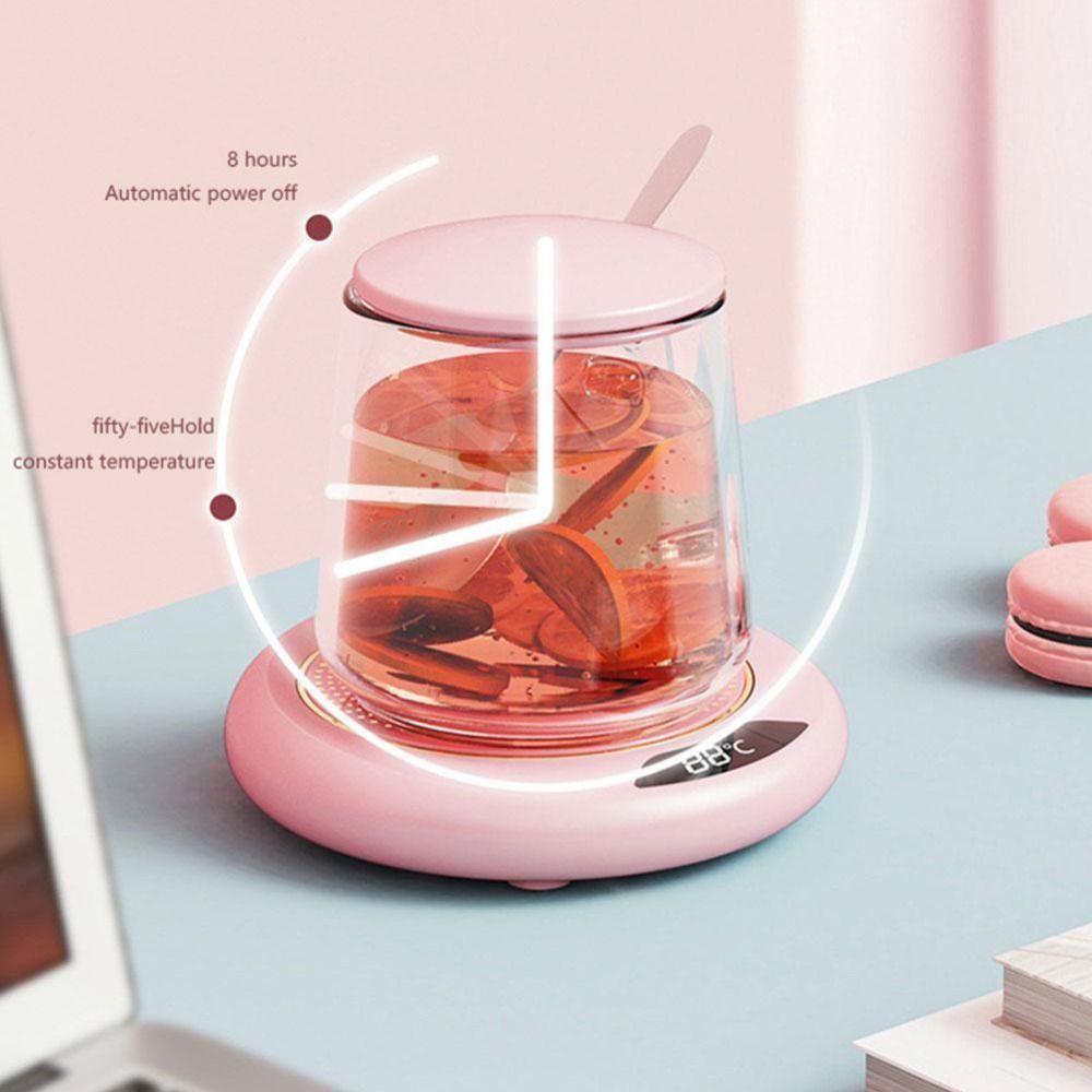 With 3 Temperature Settings Constant Temperature Coaster Intelligent USB Cup Insulation Cup Base
