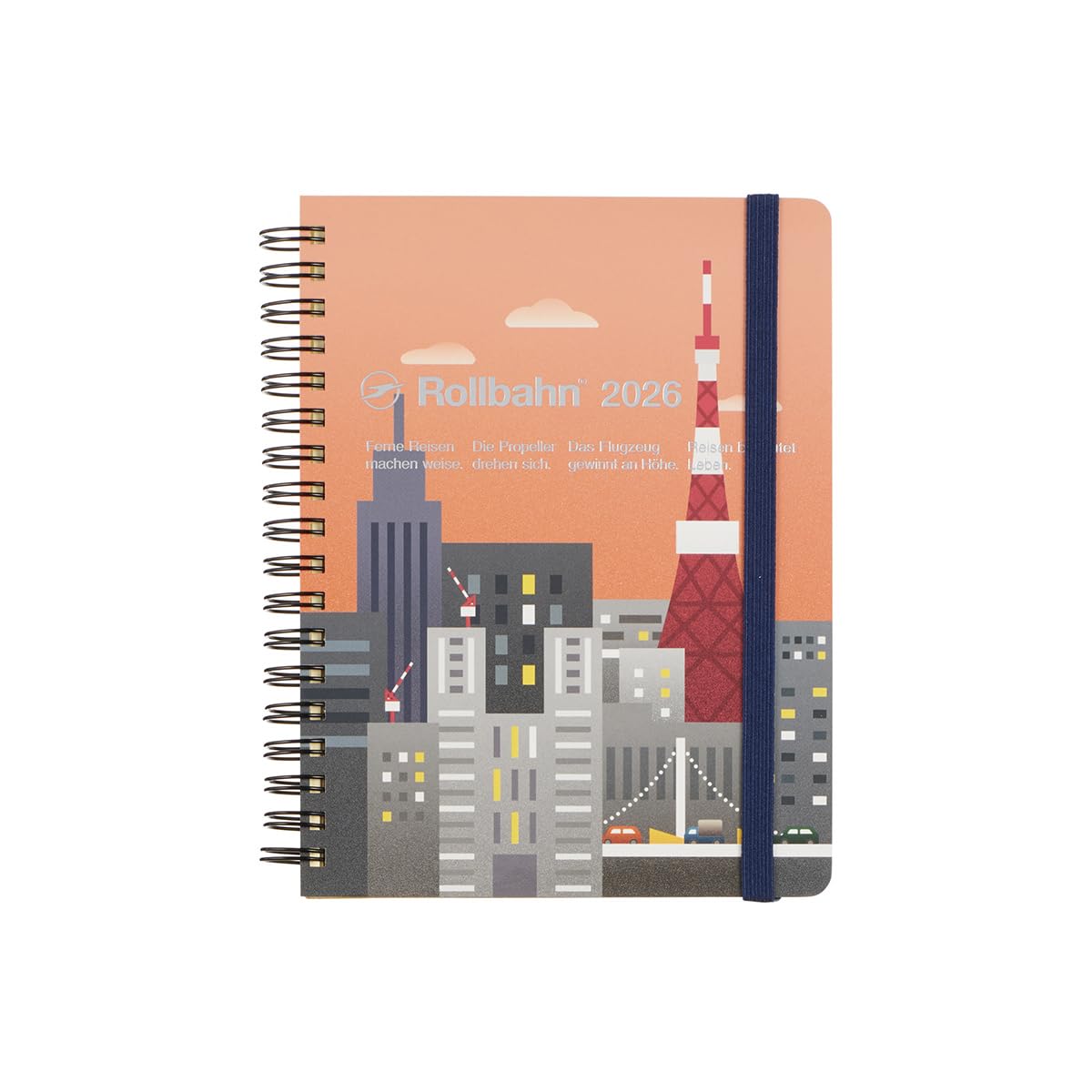 DELFONICS Rollbahn Diary L Monthly 2026 October Start (G Tokyo Limited)