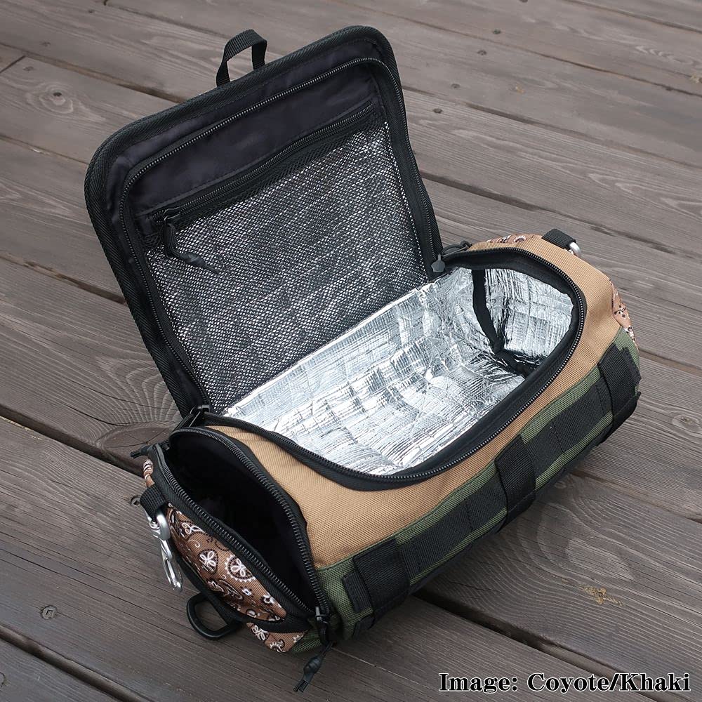 GOLD Insulated Tool Bag CYLINDER JAM'S JGC-920 (Red/Orange)