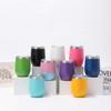 12oz Vacuum Insulated Stainless Steel Mini Egg Cup Travel Mug Wine Coffee Tea - Leakproof Portable In 8 Colors