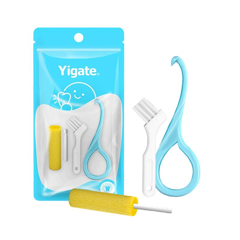 

4Pcs/Set Dental Brace Extractor Orthodontic Aligner Chewies Oral Teeth Aligner Removal Braces Hook Tool Silicone Tray Seaters