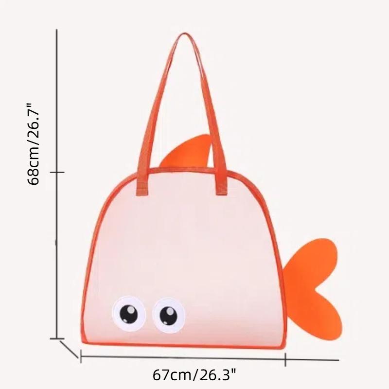 Summer  Travel Beach Bag Children'S Cartoon Toy Storage Bag Swimsuit Storage Bag Big Eye Handheld Toiletry Bag