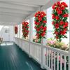 Maintenance Frees Faux Rose Garlands For Indoor Outdoor Decoration Artificial Florals Creeping Stem Accessories