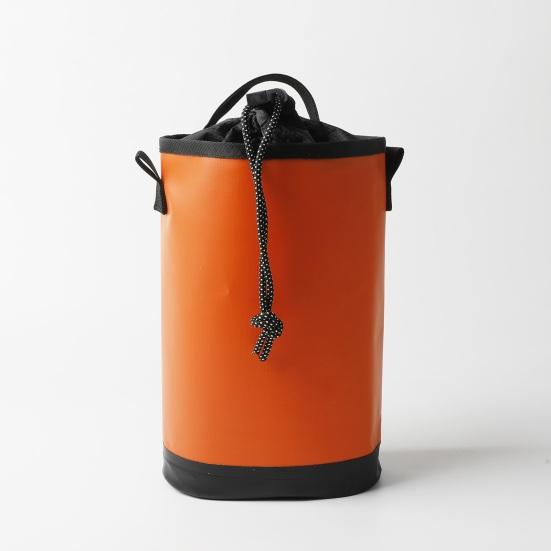 Arborist Rope Storage Bag 5L Tree And Rock Climbing Rope Carrier Bag with Drawstring Closure Multi-pockets Bucket-style Arborist Gear Bag