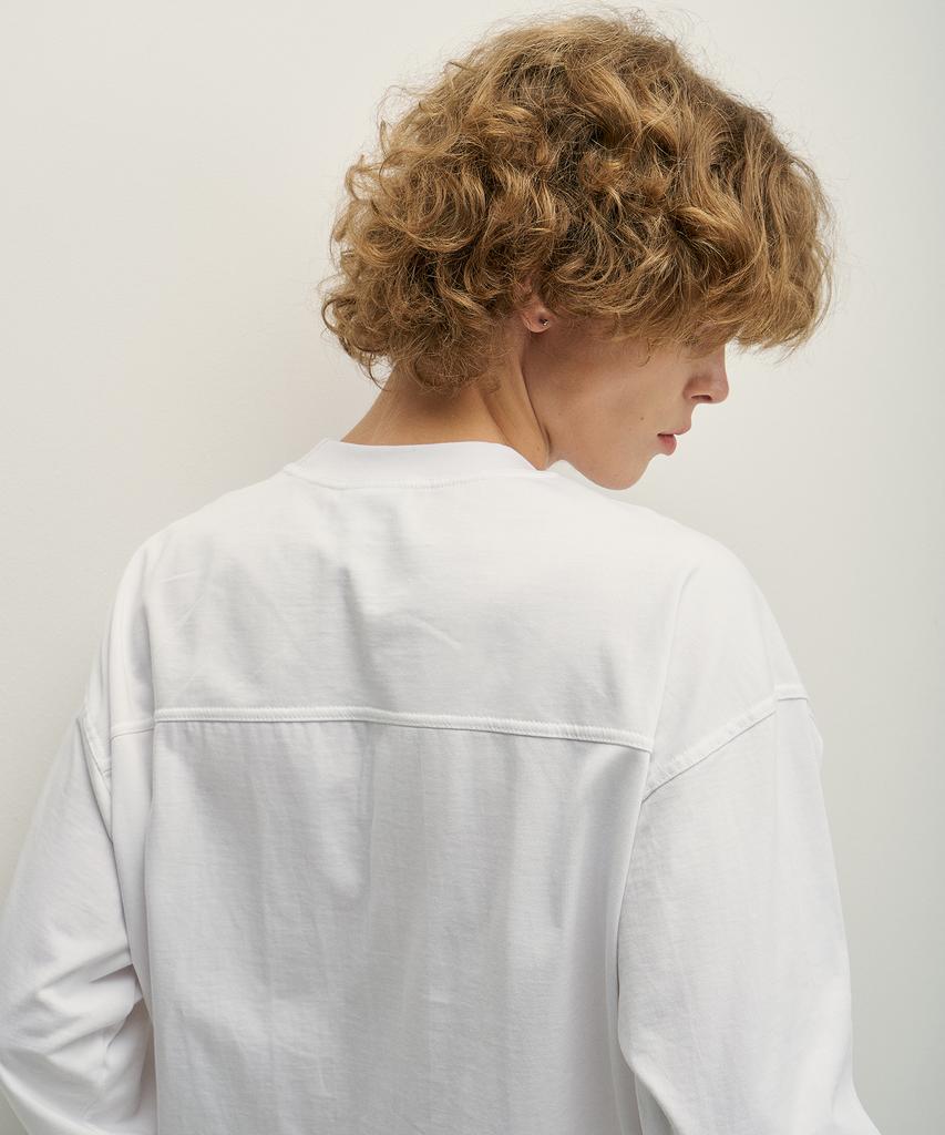 GNOK Daily Long Sleeve T-Shirt [White]