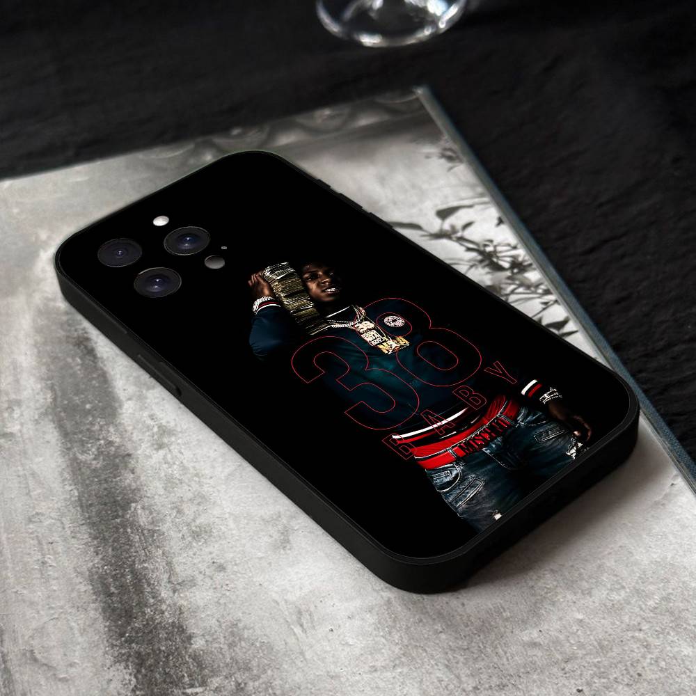 Rapper YoungBoy Never Broke Again Phone Case Black Silicone Soft Shell For IPhone 17 16 15 14 13 12 11 Air Pro Max Plus Hot Sale