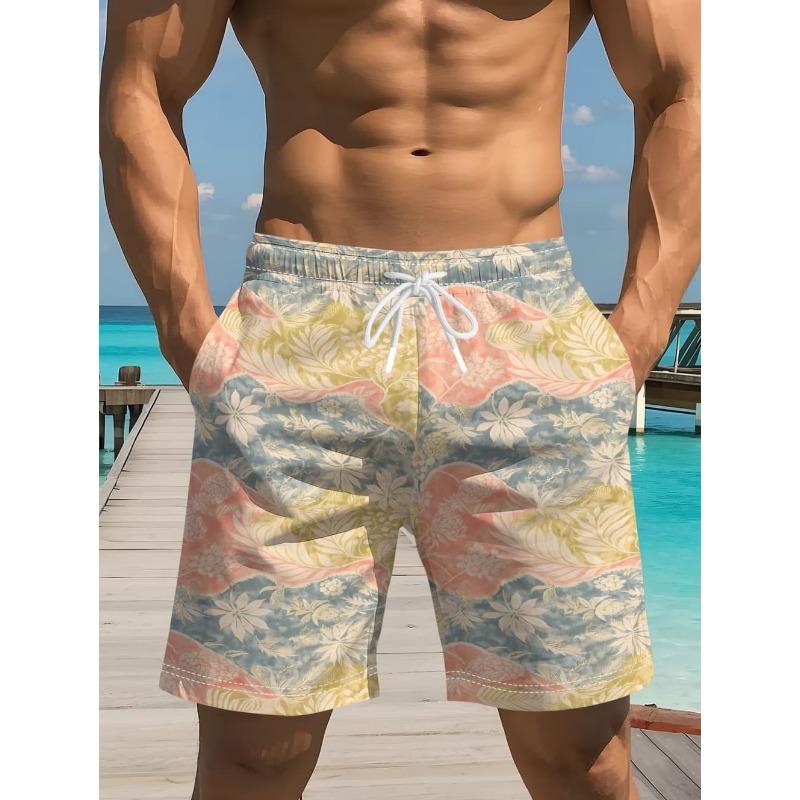 Kokospalmen 3D-gedruckte Badeshorts Palmen-Grafik Boardshorts für den Sommer Harajuku Hawaiianisch Coole Badehosen
