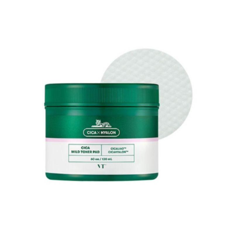 [VT COSMETICS] Cica Mild Toner Pad (60 pads)