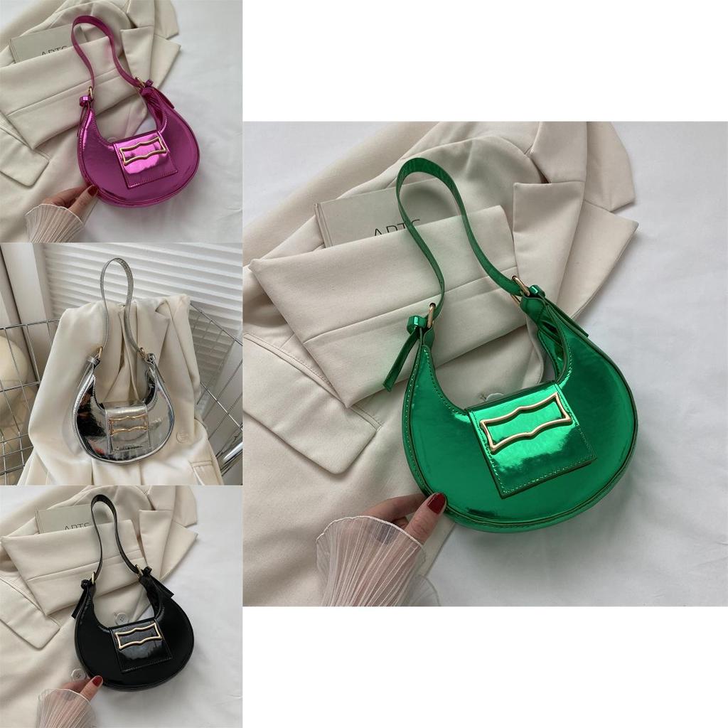 Trendy Chic Women's Shoulder Bag Simple Fashion Pu Material Street Style Small Crossbody Bag