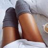 Sexy Warm Long Cotton Stocking Over Knee Stocking Women Winter Knee High Thigh Knitted Stockings for Ladies Over The Knee Socks