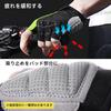 Rockbros Cycling for Motorcycles and Men and Women Gloves, Fingerless, Summer, Shock-Absorbing Padded, Breathable, Non-Slip, Bicycles,
