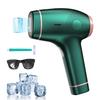 Freezing Point Hair Removal Instrument IPL Sapphire Painless Household Lip Hair Underarm Whole Body Hair Removal Machine for Men and Women