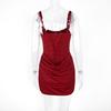 Women's European & American Sexy Fishbone Slim Fit Backless Spaghetti Strap Dress - Hot Girl & Mature Style