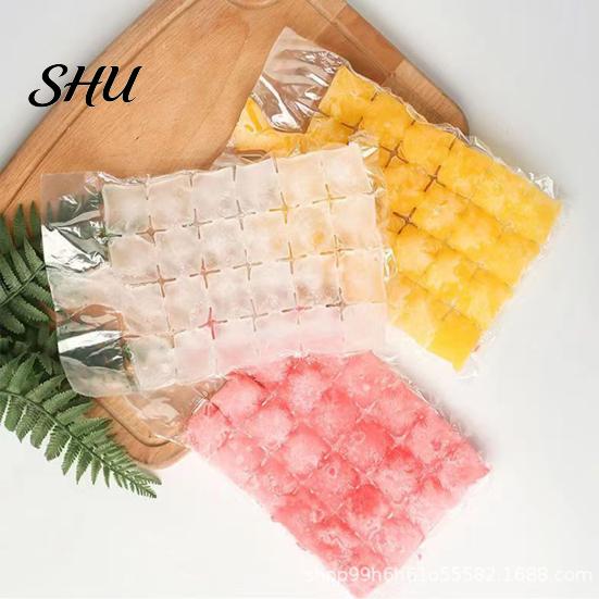 Ice Cube Bags 20Pcs Disposable Self-sealing Easy To Release Leak-proof Making BPA-Free Mold Trays Kitchen Supplies