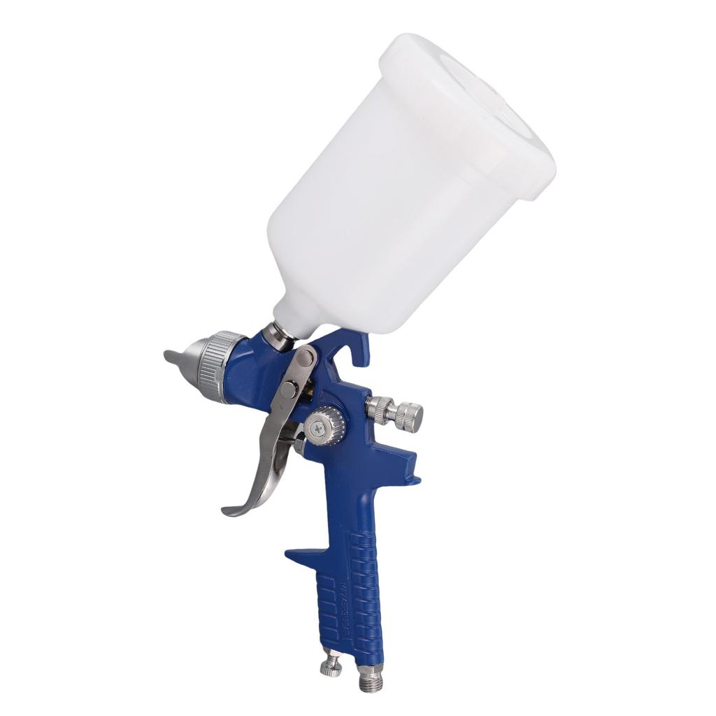 Professional HVLP Spray Gun Set Gravity Feed with 1.4mm Nozzle 500ml Capacity High Volume Low Pressure for Auto Paint