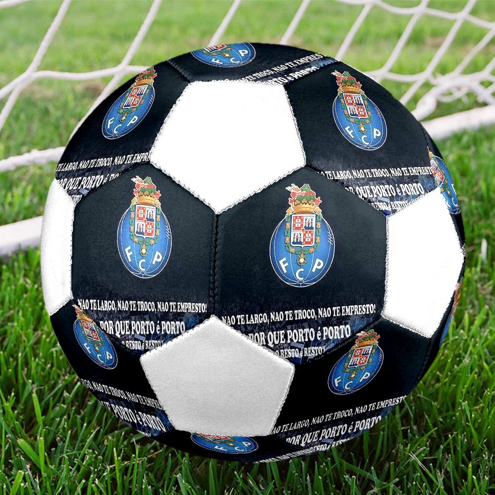 1PC FCP Size 5 Soccer Ball PrahaIndoor Soccer Ball Colorful All Ages Machine Stitched PVC Competition Ready Durable High-Bounce