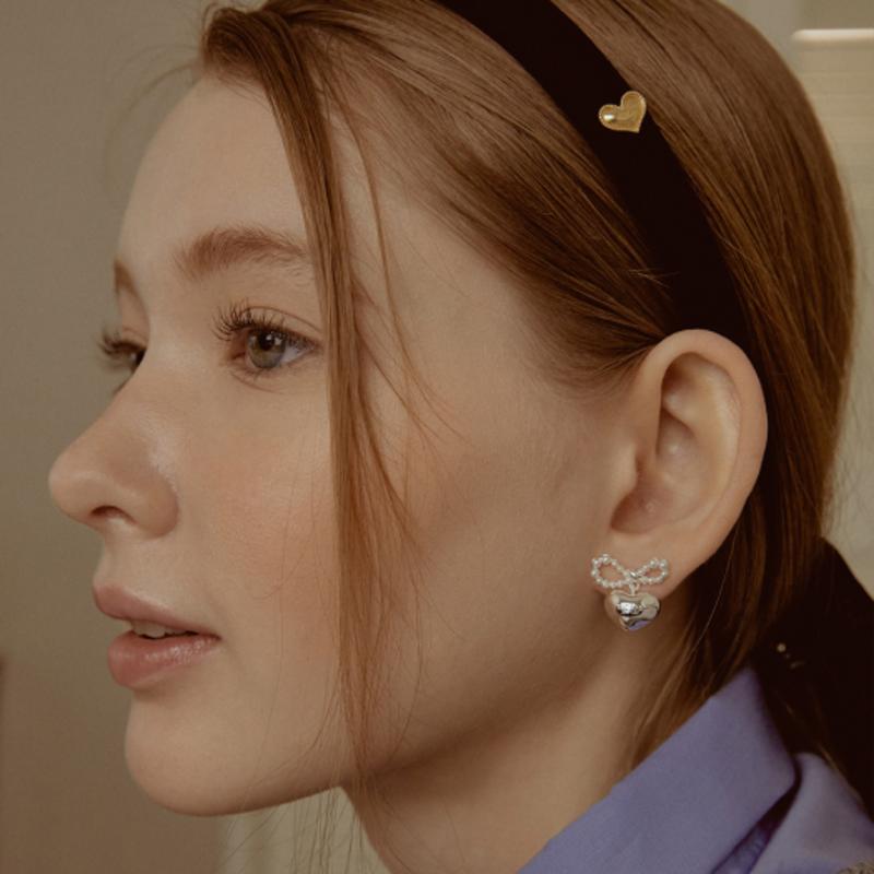 TATIANA Eileen Velvet Heart Hair band HB2221