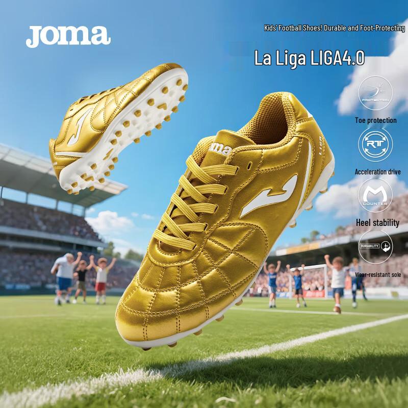 JOMA Kids' MG Short Stud Soccer Shoes
