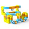 Magnetic Rail Car Children's Educational Toy - 3D Train Building Blocks
