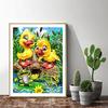 D Diamond Embroidery Cross Stitch Duck Full Round Painting Animal