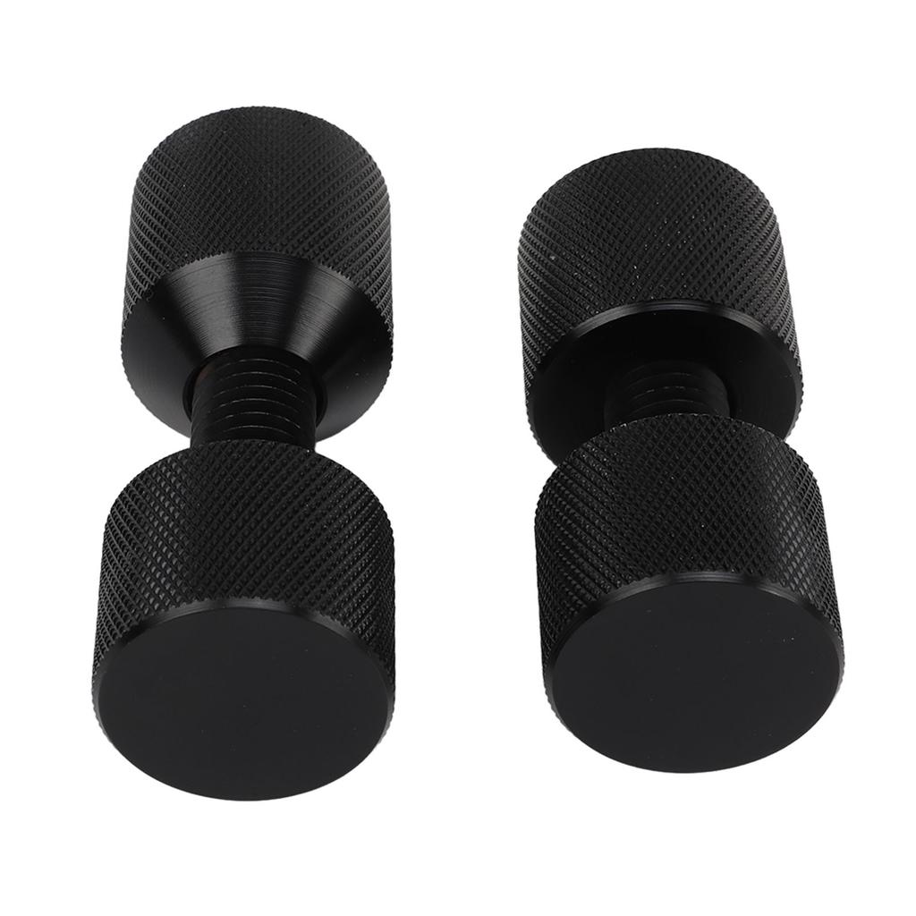 2 Pcs 1‑1 8in Two Hole Pins Set Aluminium Threaded 2 Hole Flange Alignment Pin Pipefitter Tools for ASME 150LB Flanges