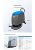 X2 Manual Floor Scrubber: Commercial Cleaning Machine for Factories, Workshops, Malls, Garages, and Property Management.