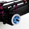 4PCS   Aluminum Alloy RC Car Brake Disc Metal Hex Adapter for 1Celsius10 Remote Control Car